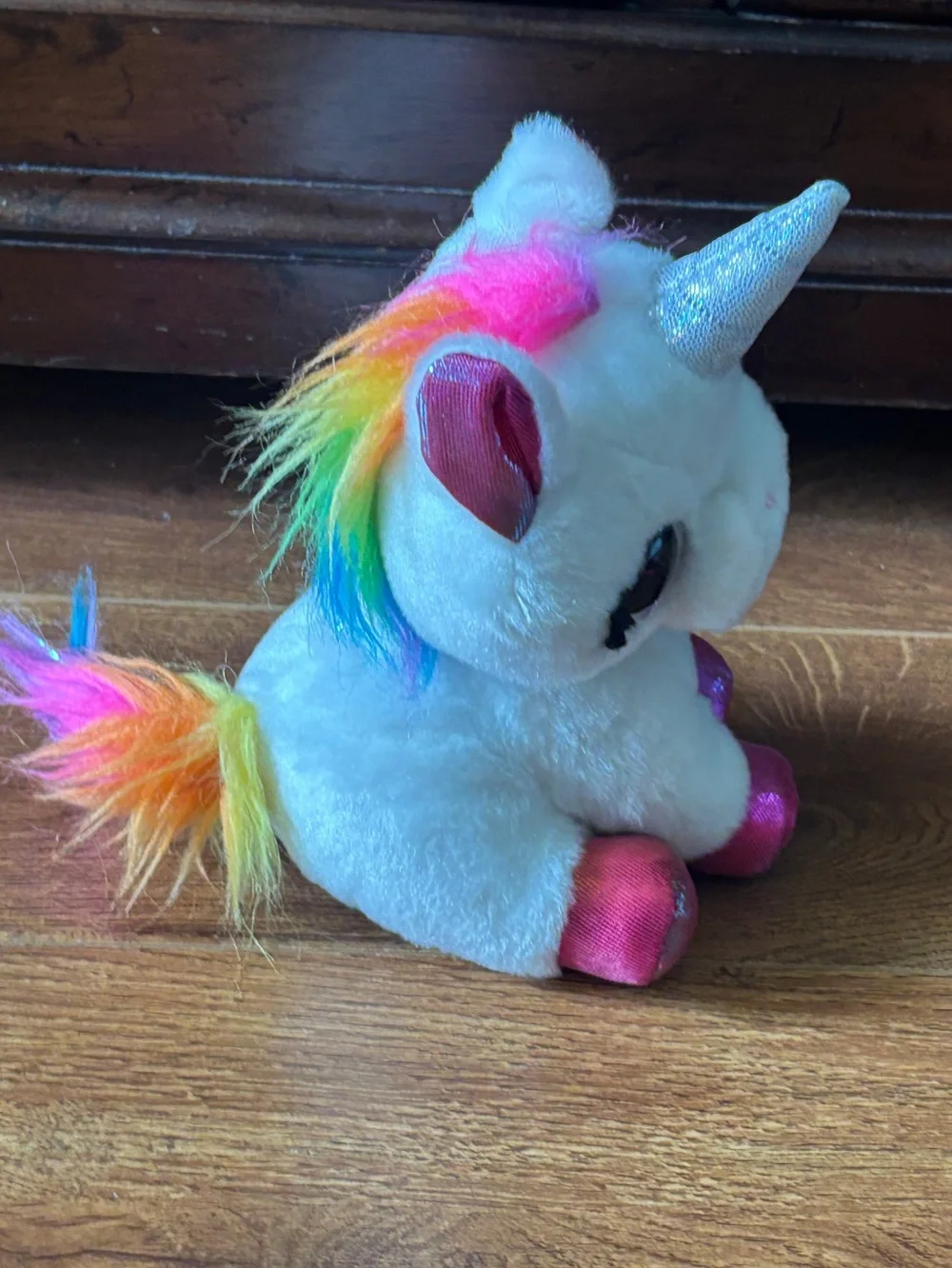Plush White & Pink Unicorn Stuffed Toy - Magical Soft Plush